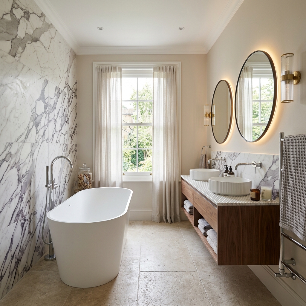 Luxury Freestanding Bath Boutique Bathroom Leeds